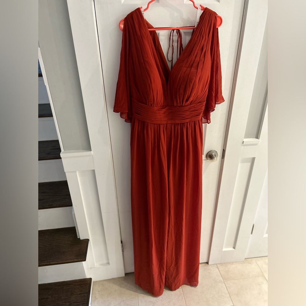 Azazie Brand New • Plus Size Bridesmaid Dress •